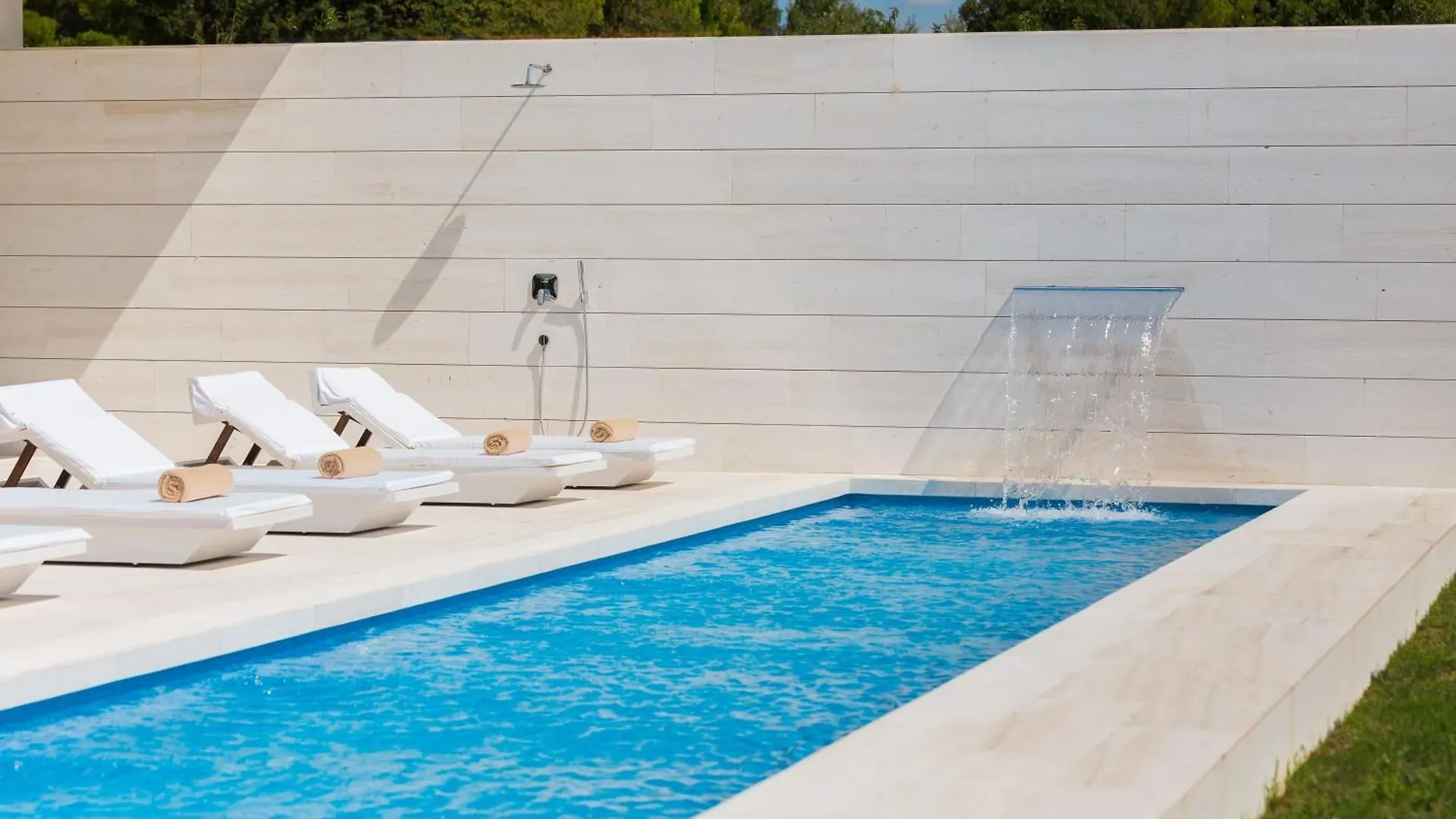 5-Star Villa Calma I With Heated Pool, Jacuzzi, Sea And Palm Tree Garden Starigrad Paklenica Croatia