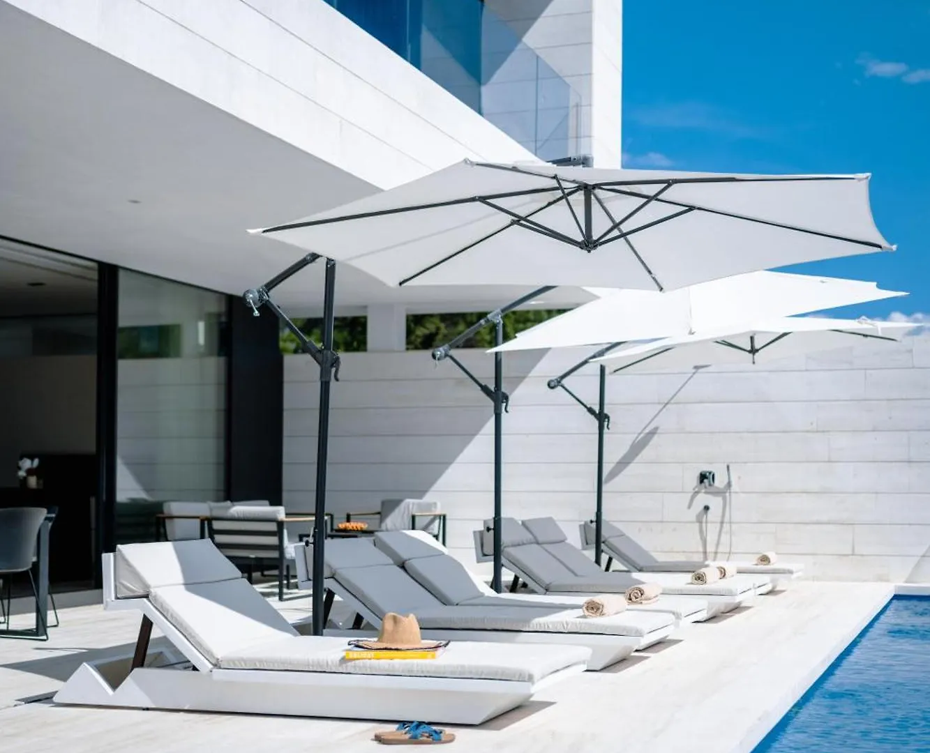 5-Star Villa Calma I With Heated Pool, Jacuzzi, Sea And Palm Tree Garden Starigrad Paklenica