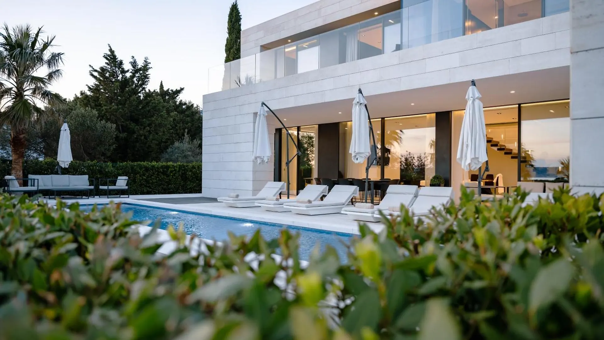 5-Star Villa Calma I With Heated Pool, Jacuzzi, Sea And Palm Tree Garden Starigrad Paklenica