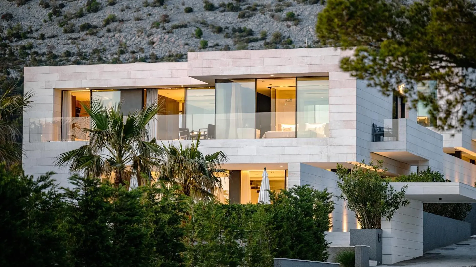 5-Star Villa Calma I With Heated Pool, Jacuzzi, Sea And Palm Tree Garden Starigrad Paklenica Croatia