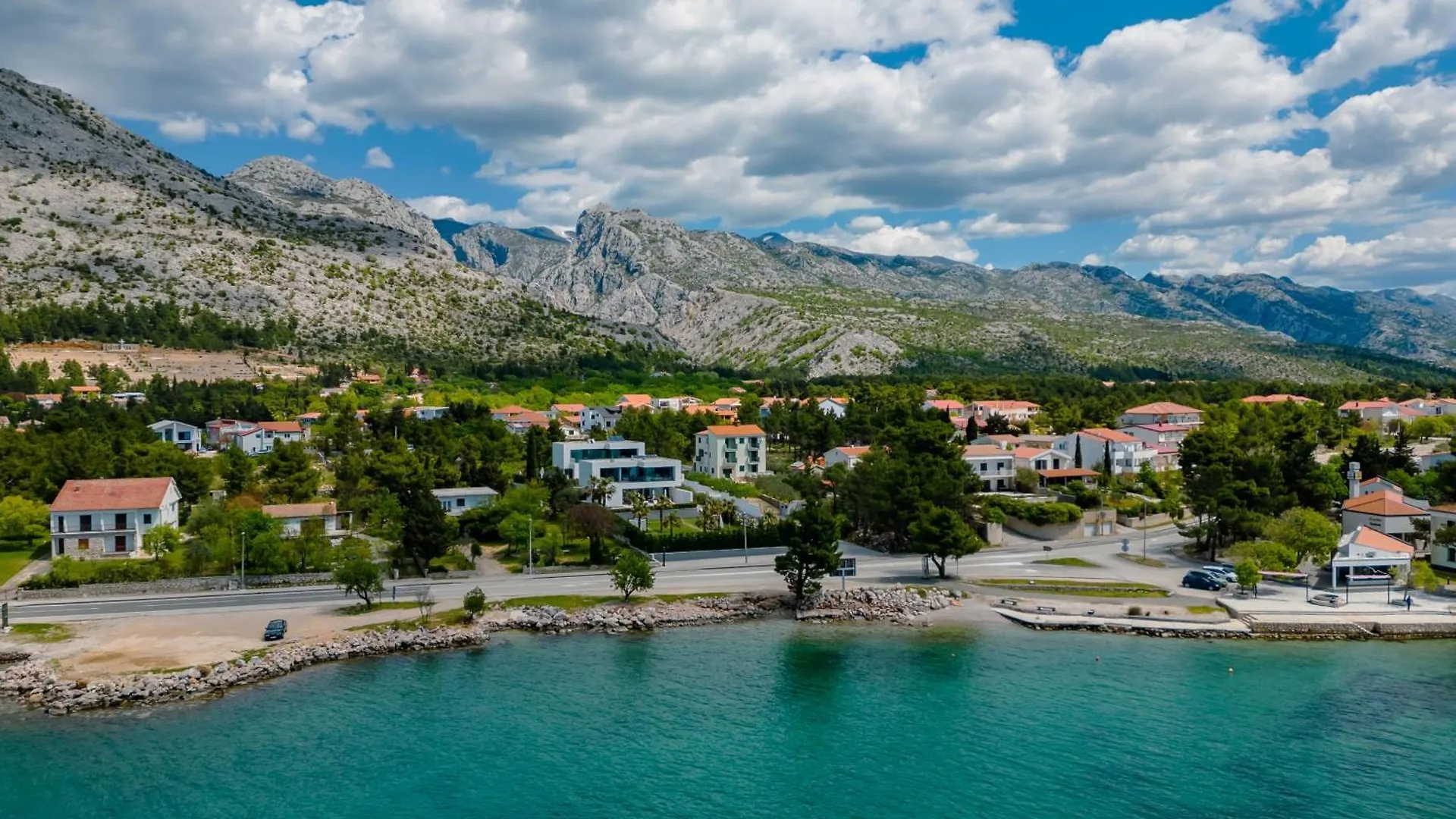 5-Star Villa Calma I With Heated Pool, Jacuzzi, Sea And Palm Tree Garden Starigrad Paklenica Croatia